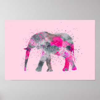 Poster Artsy Elephant