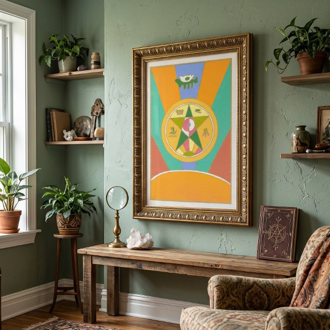 Poster As de Pentacles (Créateur téléchargé)