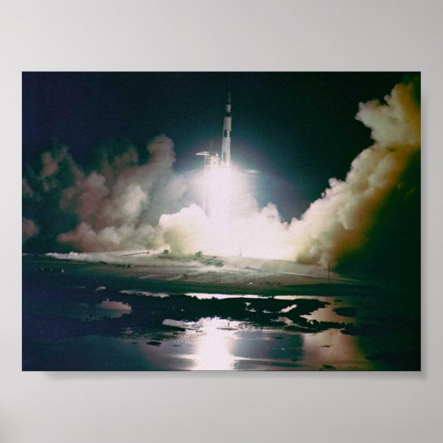Poster Ascenseur Apollo 17 (Devant)