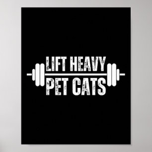 Poster Ascenseur Chats pour animaux de compagnie lourds G