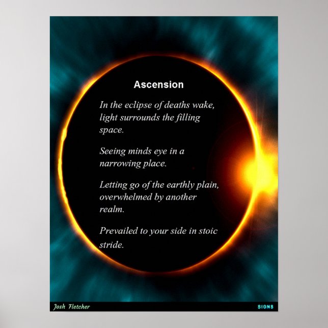 Poster Ascension (Devant)