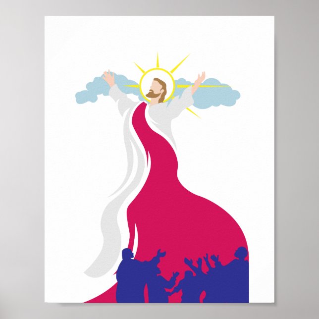 Poster Ascension De Jésus (Devant)