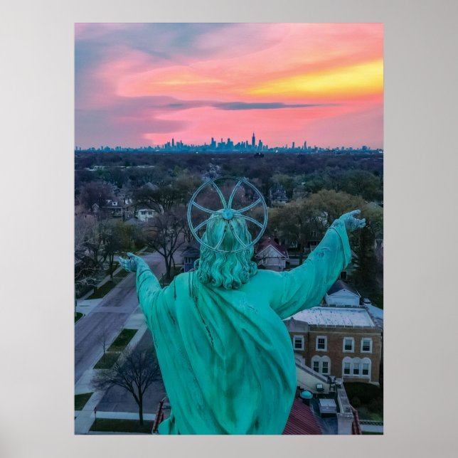 Poster Ascension sur Skyline (Devant)