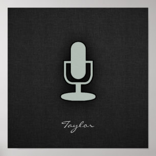 Poster Ash Gray microphone