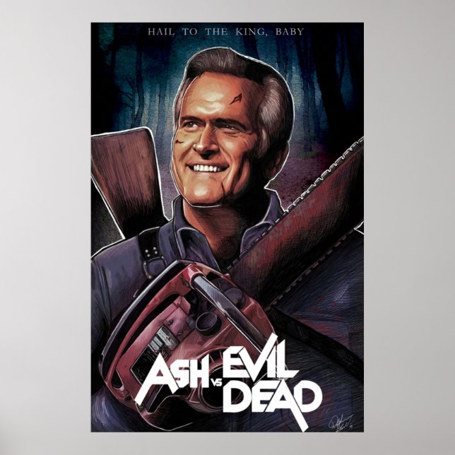 Poster Ash vs Evil Dead Fanart (Devant)