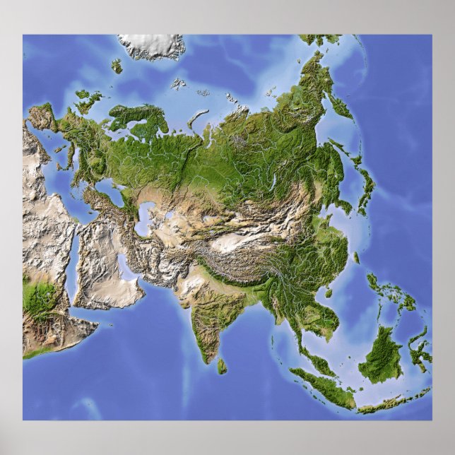 Poster Asie (Devant)