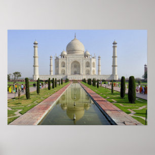 Poster Asie, Inde, Uttar Pradesh, Agra. Le Taj 5