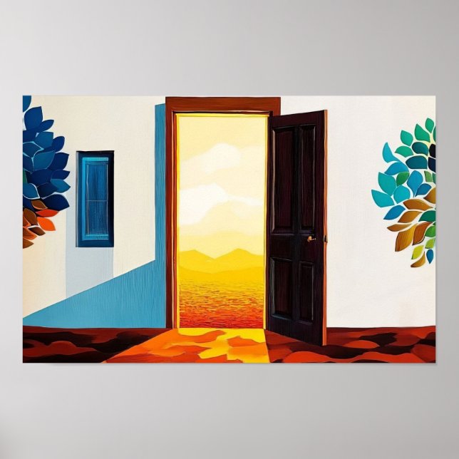 Poster Ask, Seek, Knock (Devant)