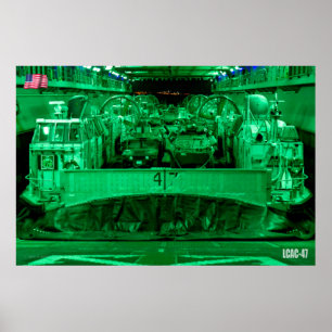 POSTER ASSAUT DE PLAGE - LCAC-47