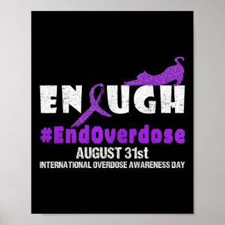 Poster Assez 31 août Bourses internationales d'overdose