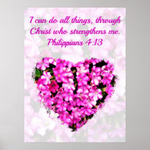 ASSEZ ROSE PHILIPPIENS FLORAUX 4:13 BIBLE VERSE