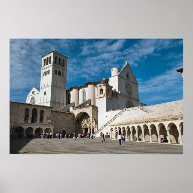 Poster Assise, Italie (Devant)