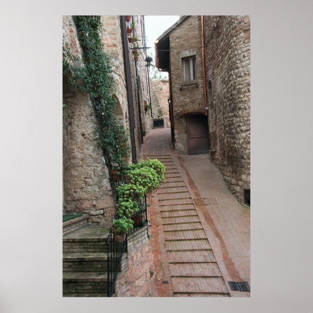 Poster Assise, Italie (Devant)