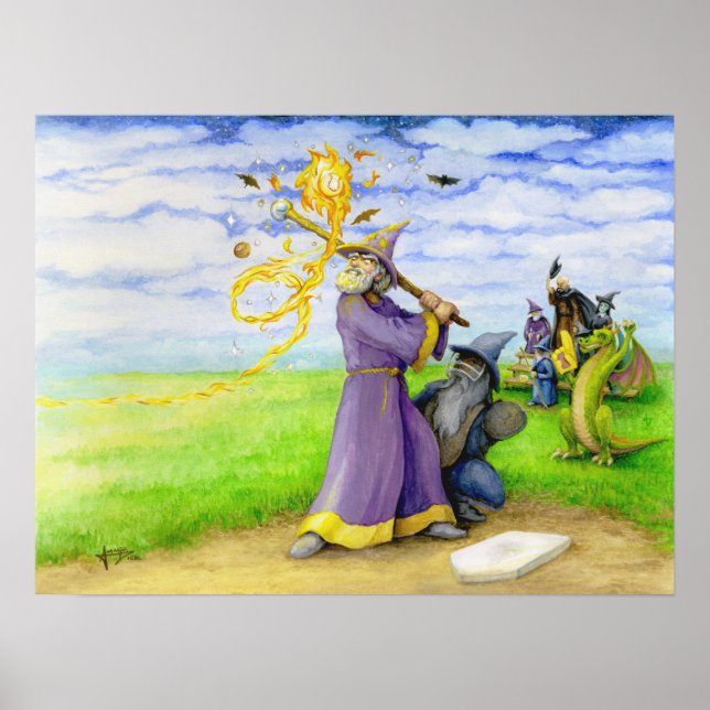 Poster Assistant à Bat (Devant)