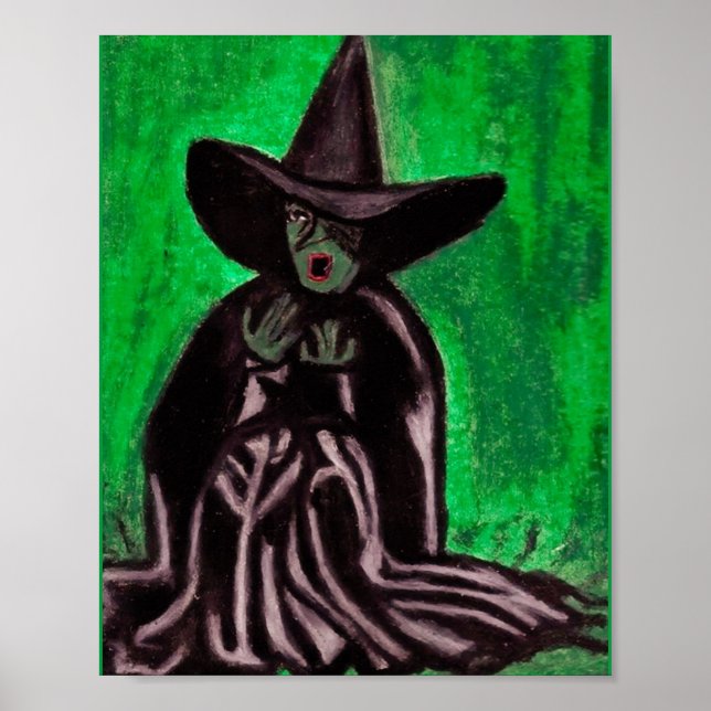 POSTER ASSISTANT DE LA RÉUNION DE OZ WITCH (Devant)