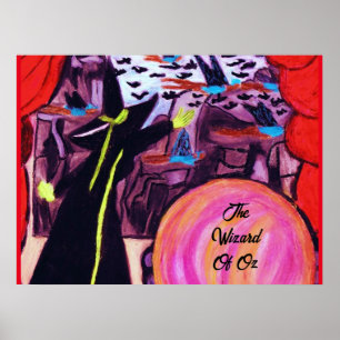 POSTER ASSISTANT DE VOL OZ VOL