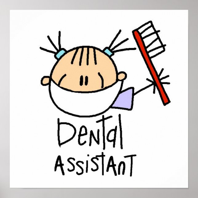 Poster Assistant dentaire (Devant)