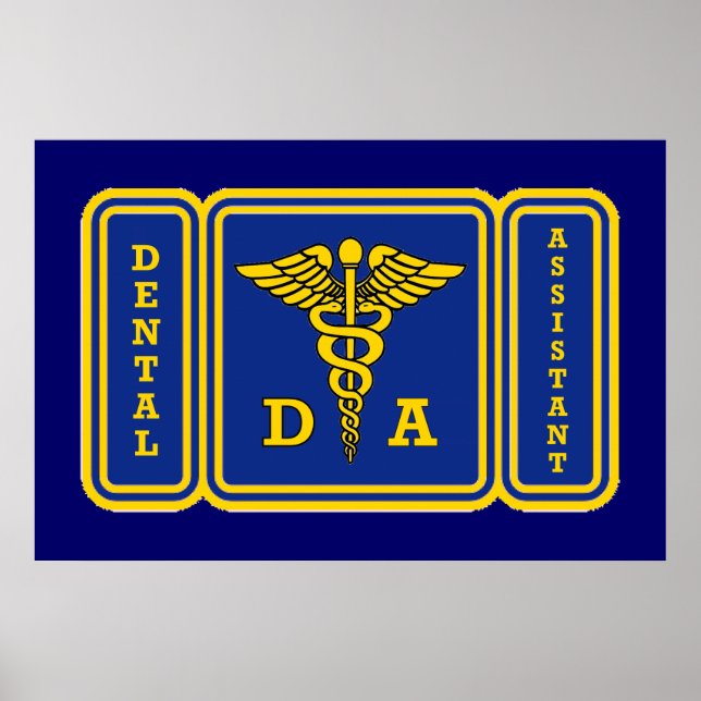 Poster Assistant dentaire (Devant)