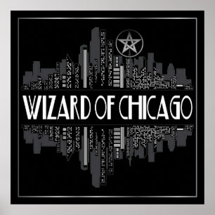 Poster Assistant Des Fans De Chicago Dresden