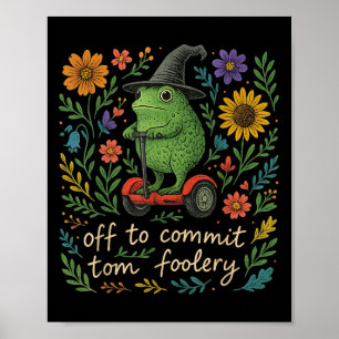 Poster Assistant Grenouille Whimsical - Désactivé Pour Co