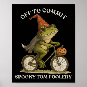Poster Assistant Grenouille Whimsical Désactivé Pour Enga
