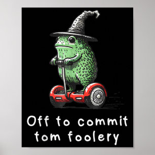 Poster Assistant Grenouille Whimsical Désactivé Pour Enga