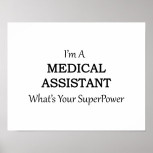 POSTER ASSISTANT MÉDICALE