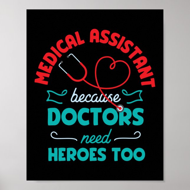 Poster Assistant Médicale Cma Assistant Médicale (Devant)