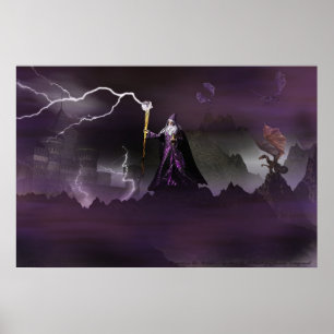 Poster Assistant sur l'affiche de montagne par Michelle W