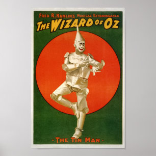 Poster Assistant vintage d'OZ