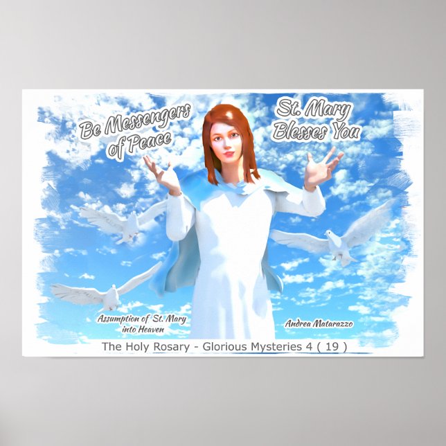 Poster Assomption de Sainte Marie au Ciel 2 (Devant)