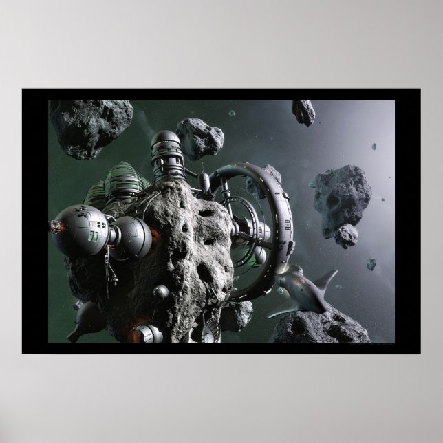 Poster Astéroïde (Devant)