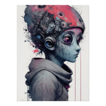"Astrid" Alien Girl