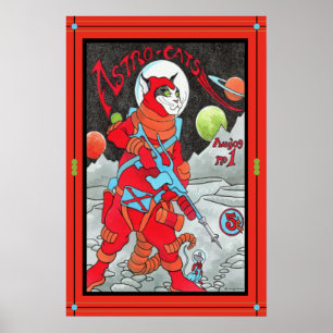 Poster "Astro-Cats"