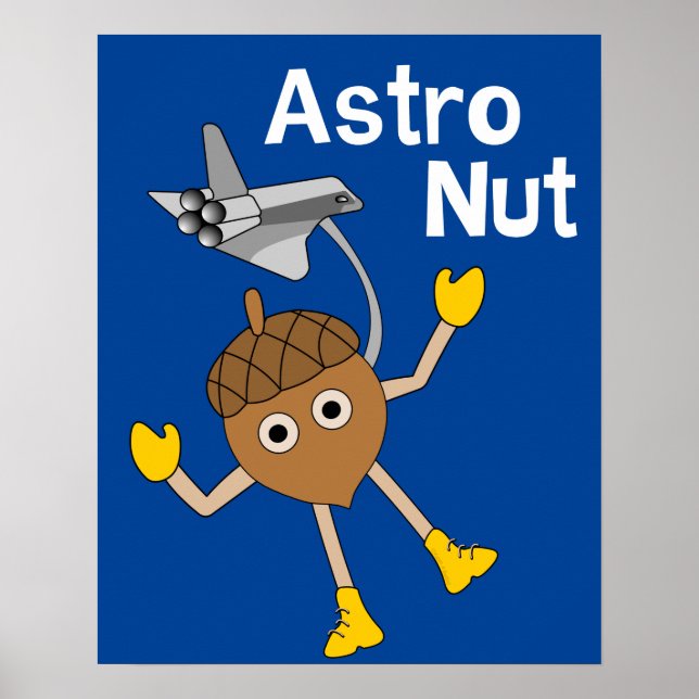 Poster Astro Nut (Devant)