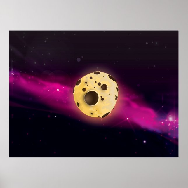Poster Astroïde à bec (Devant)
