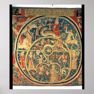 Poster Astrological tapestry