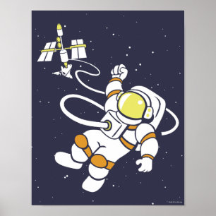 Poster Astronaut