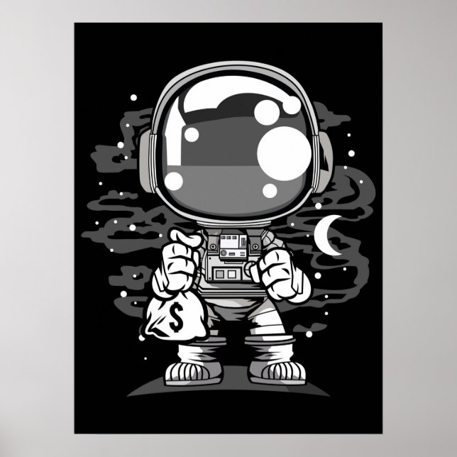 Poster Astronaut Chibi (Devant)