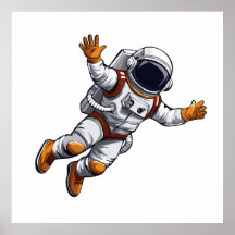 Astronaute dans l'espace