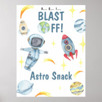 Astronaute Espace Anniversaire Astro Snack