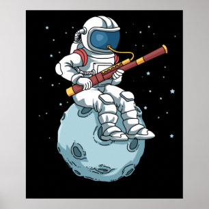 Poster Astroniste Bassoonist