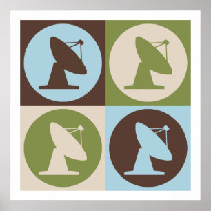 Poster Astrophysique Pop Art