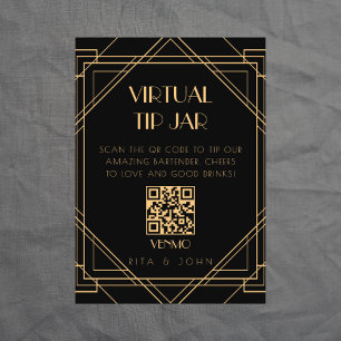 Poster Astuce Vintage Gold Classic Votre barman Signer