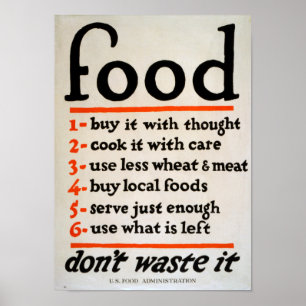 Poster astuces alimentaires