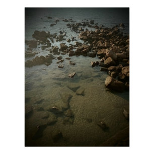 Poster Astúrias Beach Guarujá Brésil