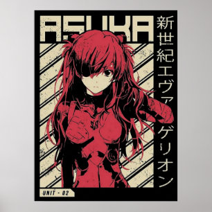 POSTER ASUKA  EVANGELION