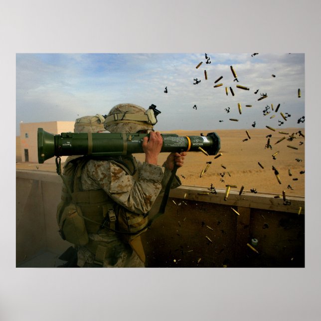 Poster AT-4 Feu direct (Devant)