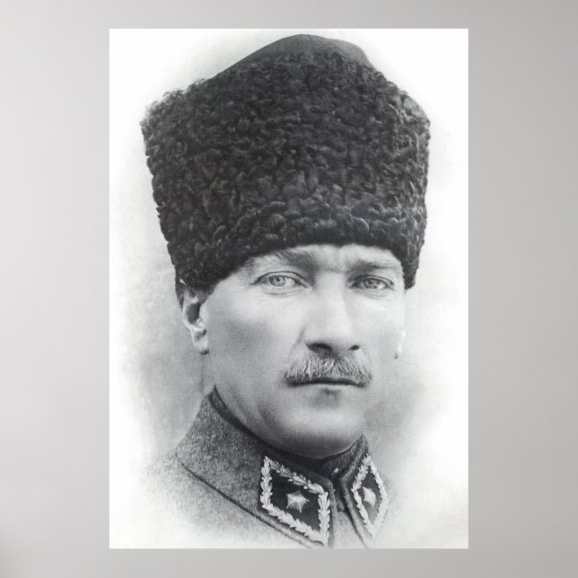 Poster Ataturk (Devant)