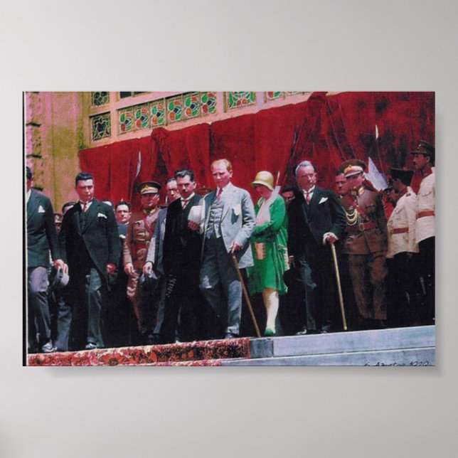 Poster Atatürk 1 (Devant)